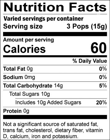 How many calories are in Tootsie Roll candies?