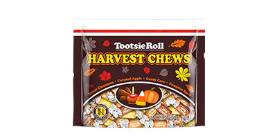 Group of Tootsie Harvest Chews; Tootsie Roll products