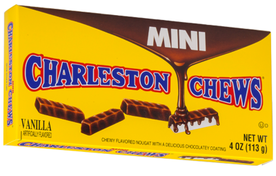 Group of Charleston Chew Minis; Tootsie Roll products