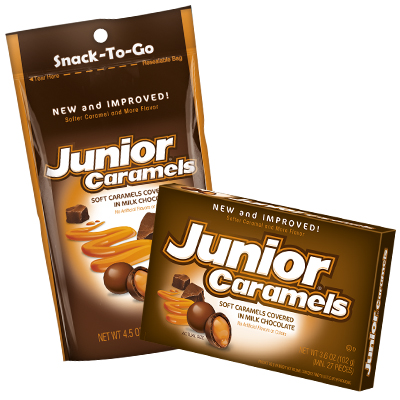 Group of Junior Caramels; Tootsie Roll products