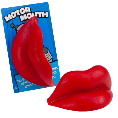 Group of Wax Lips; Tootsie Roll products