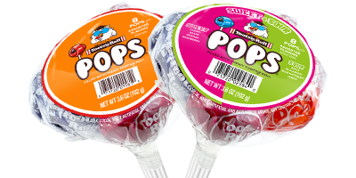 Group of Tootsie Bunch Pops; Tootsie Roll products