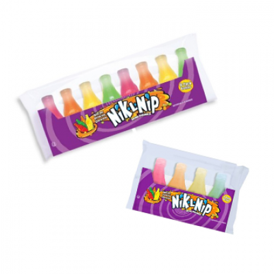 Group of Nik-L-Nip Mini Drinks Wax Bottles; Tootsie Roll products