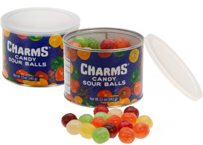 Group of Charms Sour Balls; Tootsie Roll products